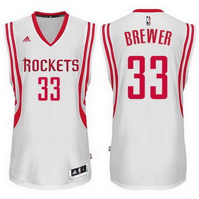 maglia nba corey brewer 33 houston rockets bianca