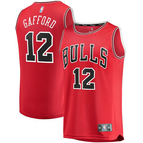 canotta basket Daniel Gafford 12 2019 chicago bulls rosso
