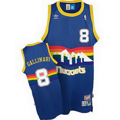 maglia danilo gallinari 8 denver nuggets soul blu