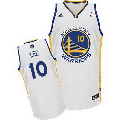 maglia david lee 10 golden state warriors rev30 bianca