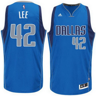 maglia uomo david lee 42 dallas mavericks blu