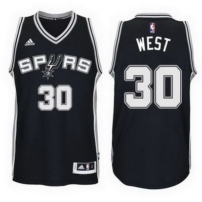 canotta nba david west 30 2015 san antonio spurs nero