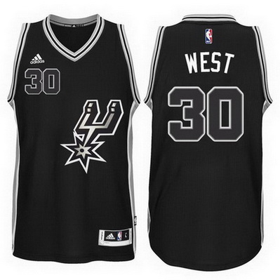 maglia basket david west 30 2016 san antonio spurs nero