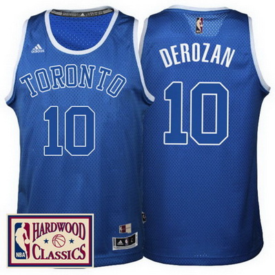 maglia demar derozan 10 2017 toronto raptors blu