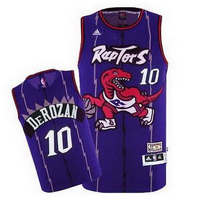 canotta basket demar derozan 10 retro toronto raptors porpora