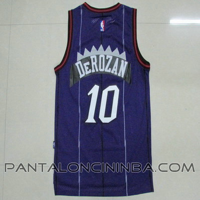 canotta basket demar derozan 10 retro toronto raptors porpora