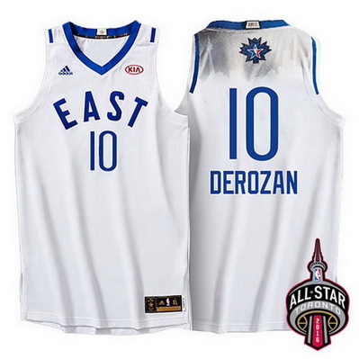 canotte uomo demar derozan 10 nba all star 2016 bianca