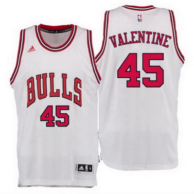 maglia nba denzel valentine 45 2016 chicago bulls bianca