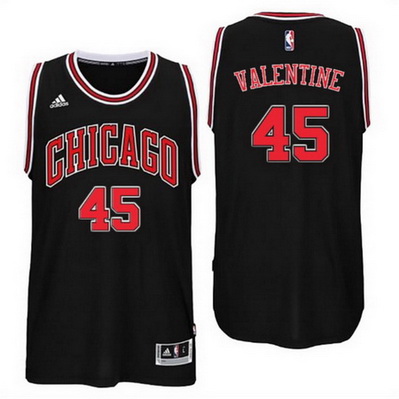 canotta denzel valentine 45 2016 chicago bulls nero