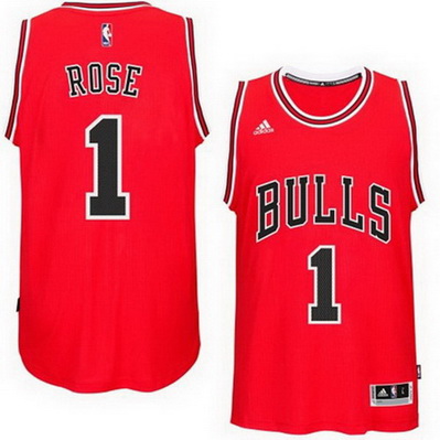 canotta basket derrick rose 1 2016 chicago bulls rosso