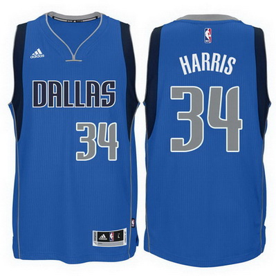 maglia nba devin harris 34 dallas mavericks blu