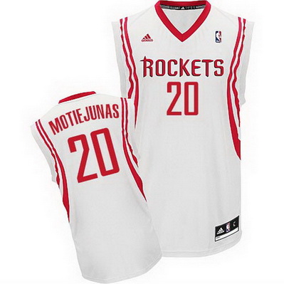 maglia donatas motiejunas 20 houston rockets rev30 bianca