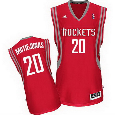 canotta nba donatas motiejunas 20 houston rockets rev30 rosso