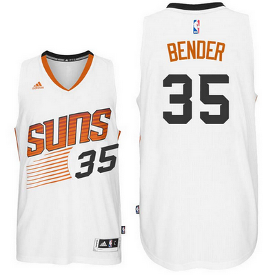 maglia nba dragan bender 35 2016 phoenix suns bianca