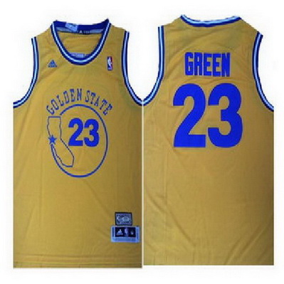 maglia draymond green 23 retro golden state warriors giallo