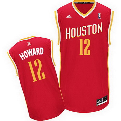 maglia nba dwight howard 12 retro houston rockets rosso