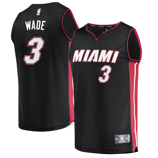 canotta basket dwyane wade 3 2019-2020 miami heat nero