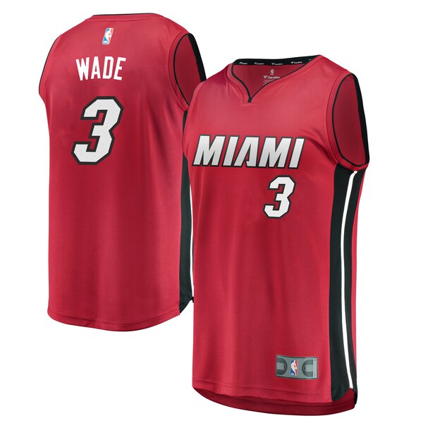 canotta basket dwyane wade 3 2019-2020 miami heat rosso