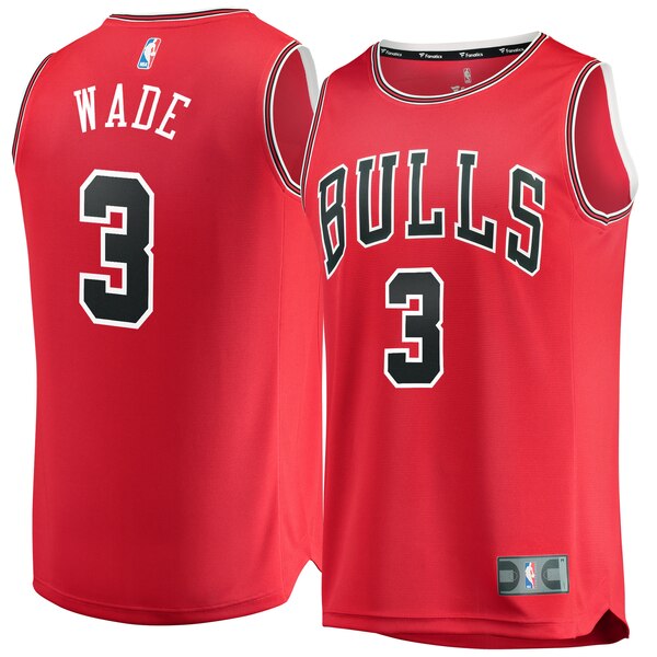 canotta basket Dwyane Wade 3 2020 chicago bulls rosso