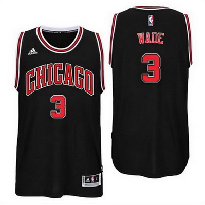 canotta nba dwyane wade 3 chicago bulls rev30 nero