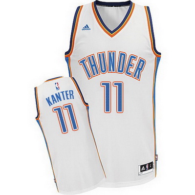 maglia nba enes kanter 11 2015 oklahoma city thunder bianca