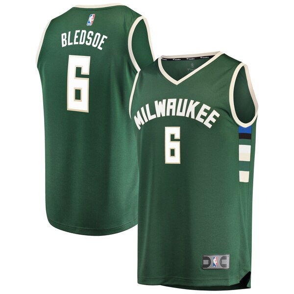 Maglia eric bledsoe 6 2020 Milwaukee Bucks verde