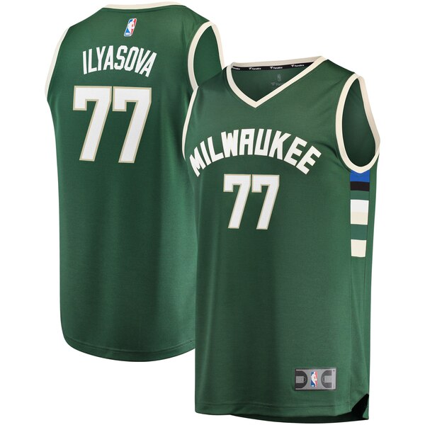 Maglia Ersan Ilyasova 77 2020 Milwaukee Bucks verde