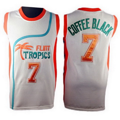 canotte basket flint tropics coffee black 7 bianca