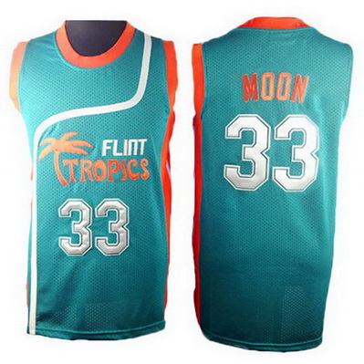 maglia basket uomo flint tropics jackie moon 33 verde