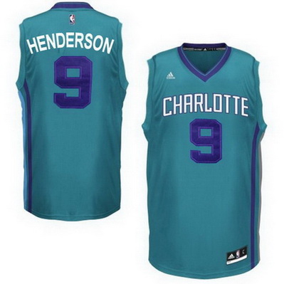 maglia nba gerald henderson 9 2016 charlotte hornets verde