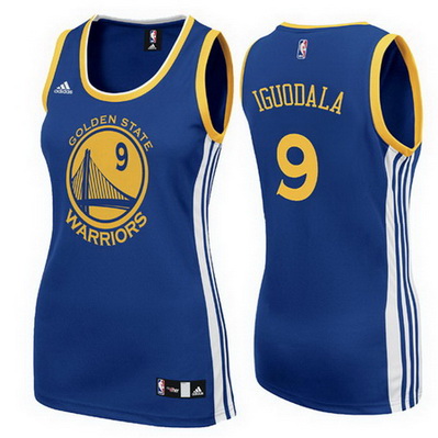 maglie basketa donne golden state warriors andre iguodala 9 blu