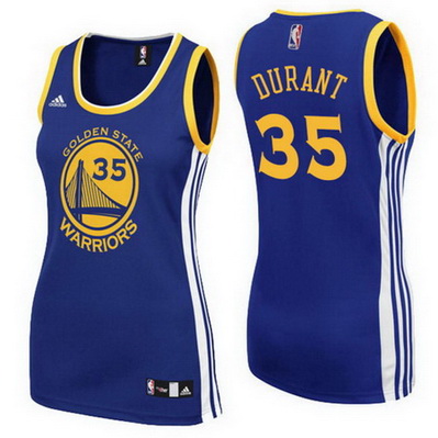 canotte basket donne golden state warriors kevin durant 35 blu