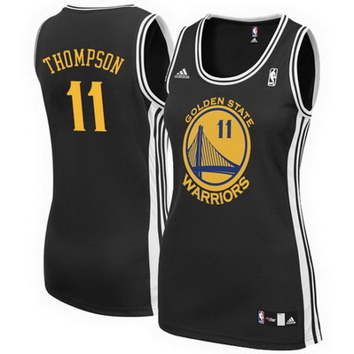 canotta nba donna golden state warriors klay thompson 11 nero