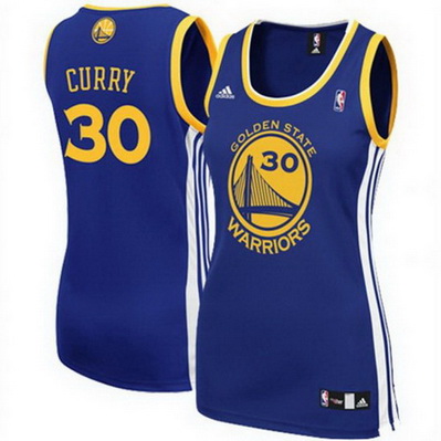 canotta basket donna golden state warriors stephen curry 30 blu