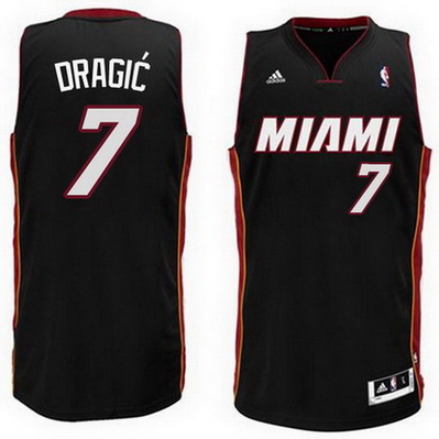 canotta uomo goran dragic 7 miami heat rev30 nero