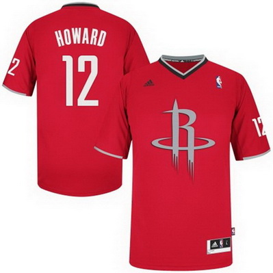 canotta nba houston rockets natale 2013 dwight howard 12 rosso