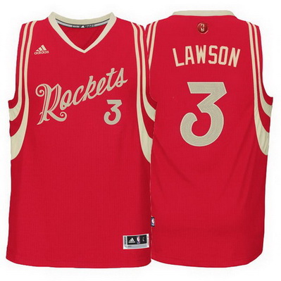 maglie uomo nba houston rockets natale 2015 ty lawson 3 rosso