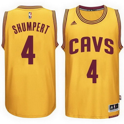 maglia iman shumpert 4 2015 cleveland cavaliers giallo