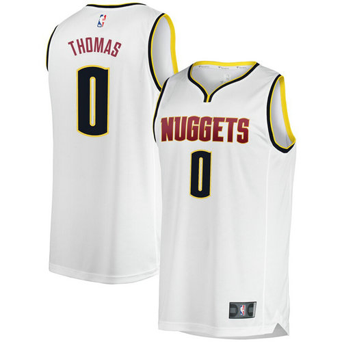 maglia nba Isaiah Thomas 0 2019 denver nuggets Blanc