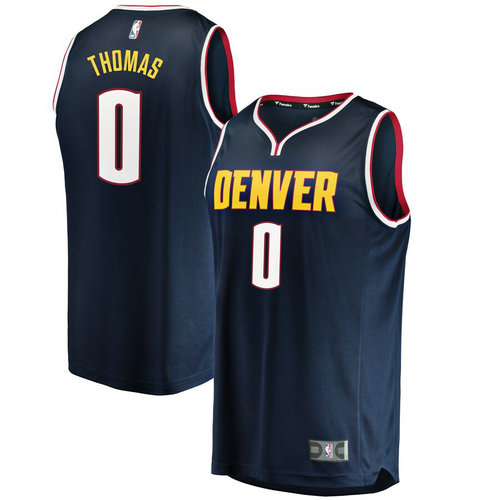 maglia nba Isaiah Thomas 0 2019 denver nuggets navy