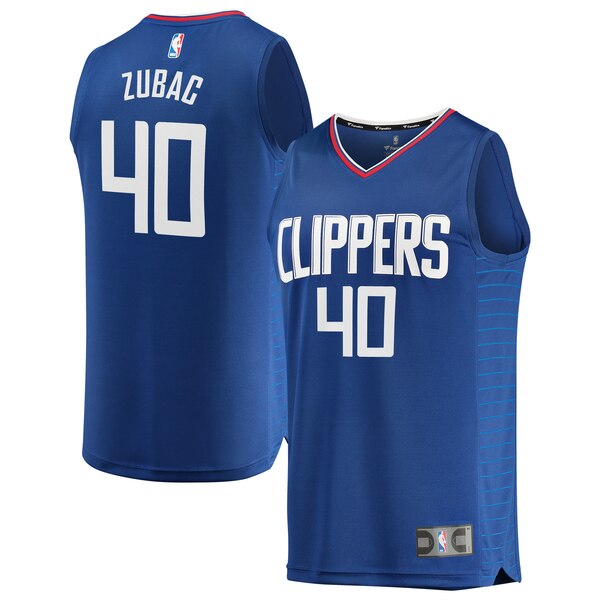 canotta Ivica Zubac 40 2019-2020 los angeles clippers blu