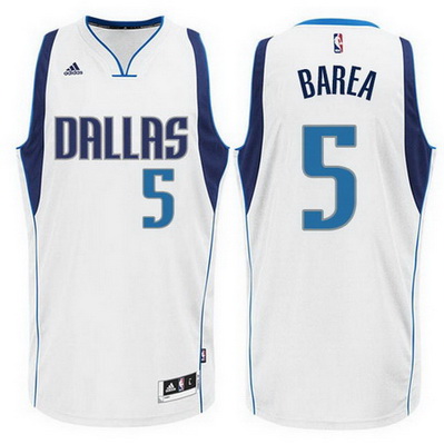 canotta basket j.j. barea 5 dallas mavericks rev30 bianca