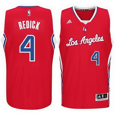 canotta basket j.j. redick 4 los angeles clippers rosso