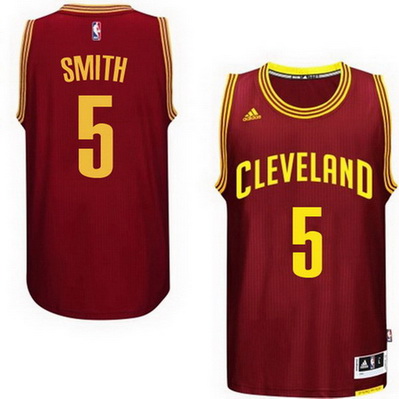 maglia nba jr smith 5 2015 cleveland cavaliers rosso