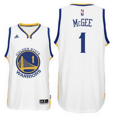 canotta basket javale mcgee 1 2016 golden state warriors bianca