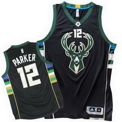 maglia basket jabari parker 12 2016 milwaukee bucks nero