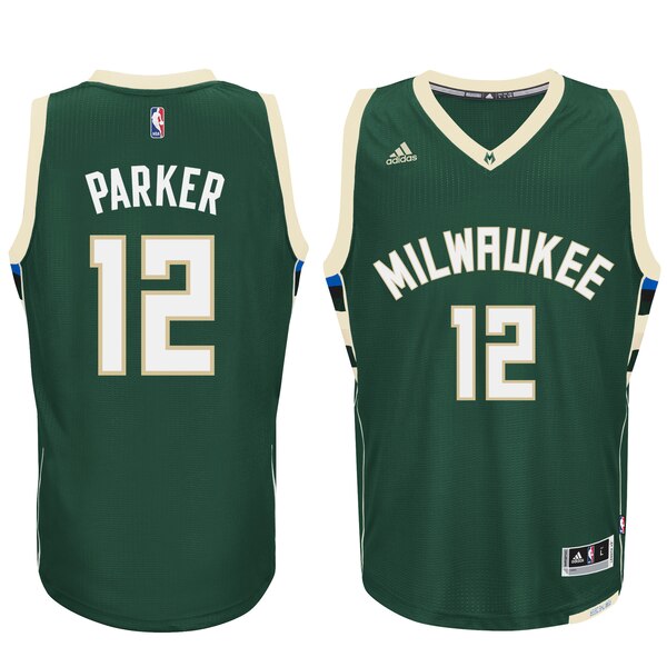 Maglia Jabari Parker 12 2020 Milwaukee Bucks verde