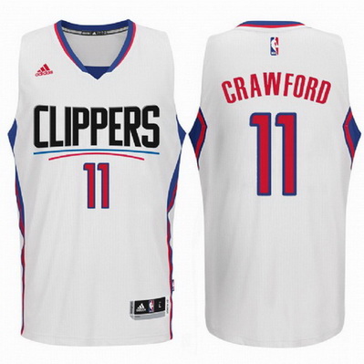 maglia nba jamal crawford 11 2016 los angeles clippers bianca