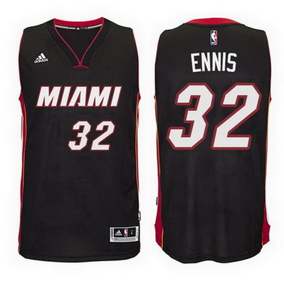 maglia uomo james ennis 32 2015 miami heat nero