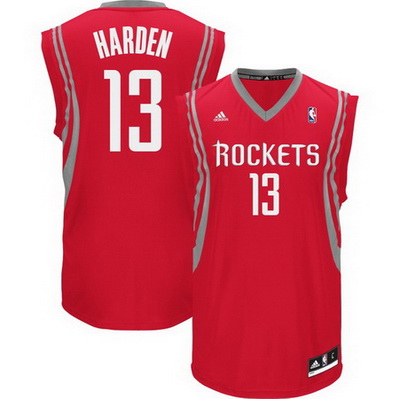 canotta nba james harden 13 houston rockets rev30 rosso